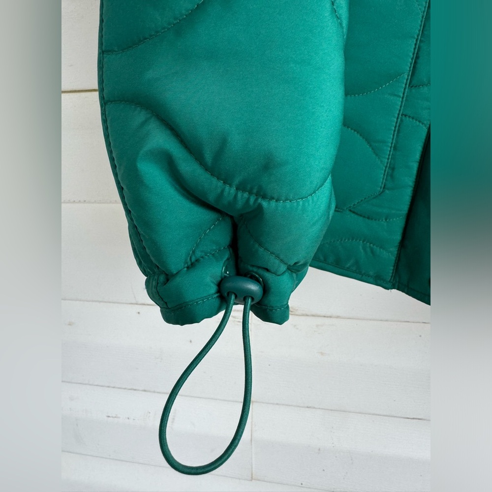 Talbots Patch Pocket Quilted Jacket Size Medium - image 2